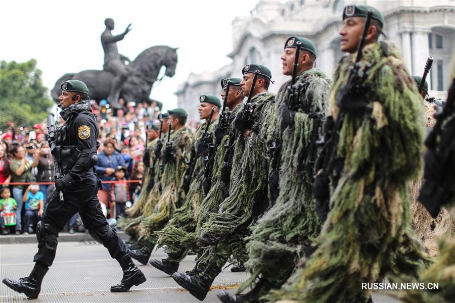 （國際）（2）墨西哥舉行閱兵慶祝獨立日