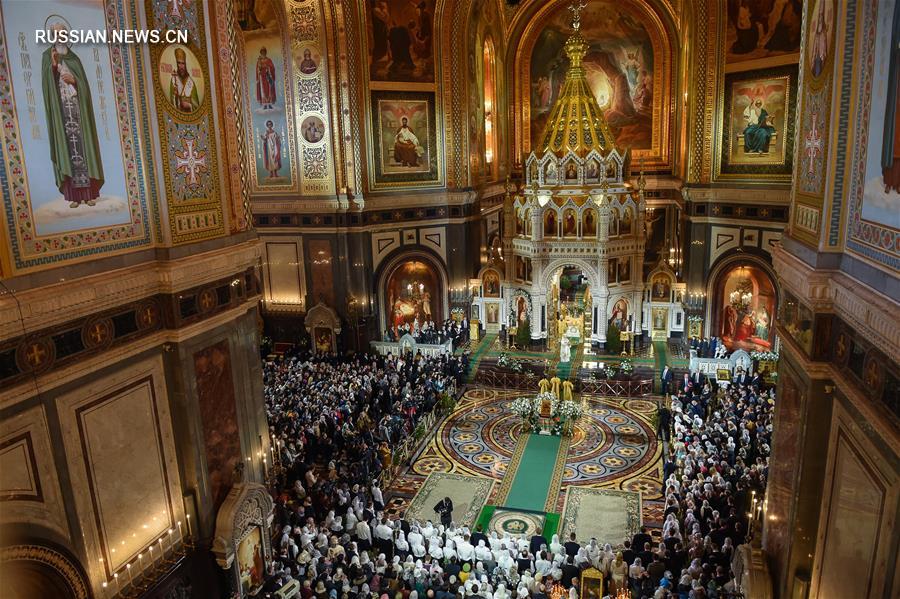 В Москве встречают Рождество