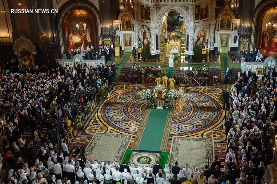 В Москве встречают Рождество